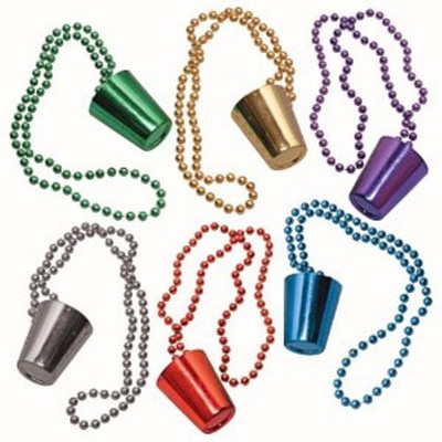 

Funcart Funcart Mettalic Shot Cup on beads (pack of 6) Plastic Mug(20 ml, Pack of 6), Multicolor