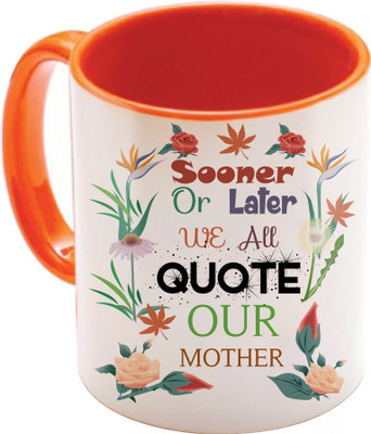 

SKY TRENDS Gift For Mothers In Coffees Printed Birthday And Anniversary Also STD-035 Ceramic Mug(350 ml), Multicolor