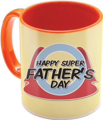 

SKY TRENDS Fathers Birthday Gifts In Coffees And His Anniversary Present Also STD-061 Ceramic Mug(350 ml), Multicolor