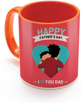 

SKY TRENDS Fathers Birthday Gifts In Coffees And His Anniversary Present Also STD-052 Ceramic Mug(350 ml), Multicolor