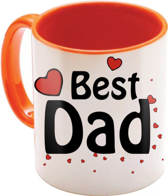

SKY TRENDS Gift For Father In Coffees Special Occasion Anniversary Birthday STD-018 Ceramic Mug(350 ml), Multicolor