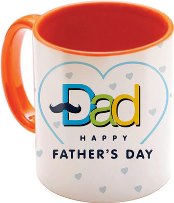 

SKY TRENDS Fathers Birthday Gifts In Coffees And His Anniversary Present Also STD-033 Ceramic Mug(350 ml), Multicolor