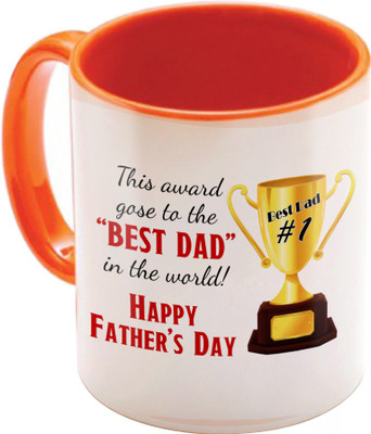 

SKY TRENDS Gift For Father In Coffees Special Occasion Anniversary Birthday STD-004 Ceramic Mug(350 ml), Multicolor