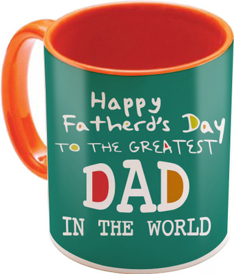 

SKY TRENDS Gift For Father In Coffees Special Occasion Anniversary Birthday STD-009 Ceramic Mug(350 ml), Multicolor