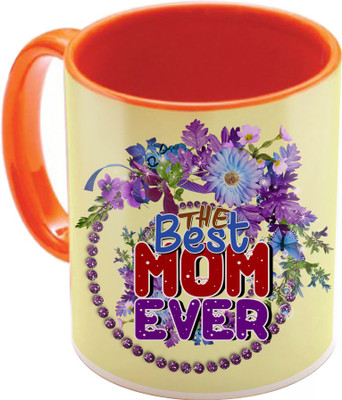 

SKY TRENDS Gift For Mothers Day In Coffee Printed Ceramic Material Birthday And Anniversary STD-062 Ceramic Mug(350 ml), Multicolor