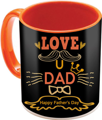 

SKY TRENDS Fathers Birthday Gifts In Coffees And His Anniversary Present Also STD-065 Ceramic Mug(350 ml), Multicolor