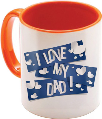 

SKY TRENDS Fathers Birthday Gifts In Coffees And His Anniversary Present Also STD-066 Ceramic Mug(350 ml), Multicolor