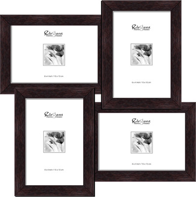 

Elegant Arts & Frames Generic Photo Frame(Brown, 4 Photos)