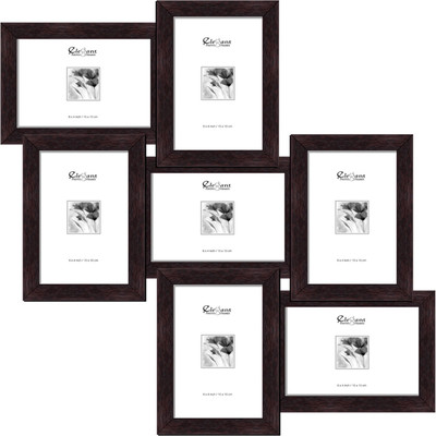 

Elegant Arts & Frames Generic Photo Frame(Brown, 7 Photos)