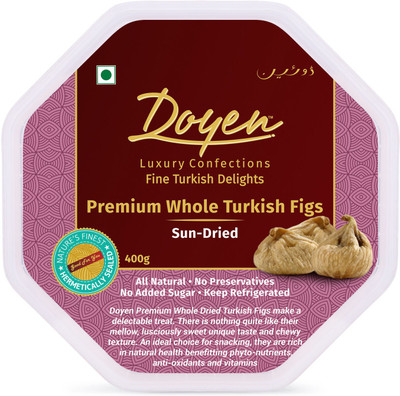 

Doyen Turkish Whole Sun Dried Figs(400 g, Box)