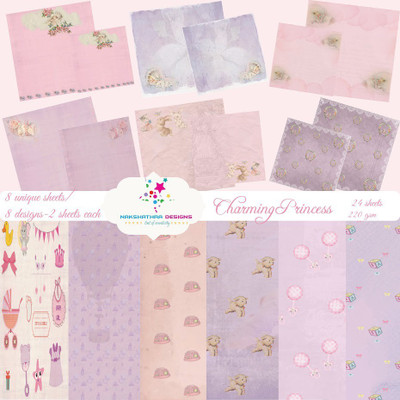 

craftsneed DESIGNER PRINTED 6X6 Multipurpose Paper(Set of 1, Multicolor)