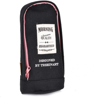

Enwraps Series NA Art Cloth Pencil Box(Set of 1, Black)