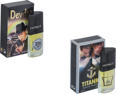 

Pringle Combo Devdas-Titanic Eau de Toilette - 40 ml(For Men)