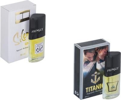 Pringle Combo Silent Love-Titanic Eau de Toilette - 40 ml(For Men)