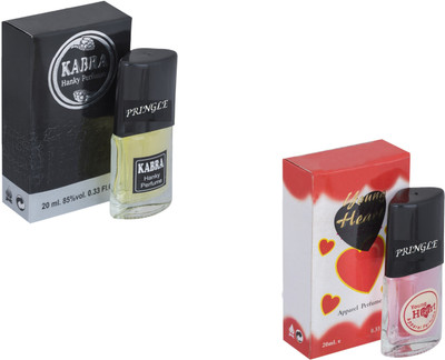 

Pringle Combo Kabra Black-Younge Heart Red Eau de Toilette - 40 ml(For Men)