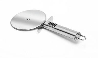 

ROYALDEAL Cutter Wheel Stainless Steel Slicer Rolling Pizza Cutter(Steel), Silver