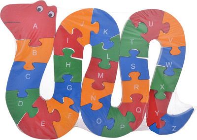 Gogalgai Toys ABCD Snake Puzzle(1 Pieces)
