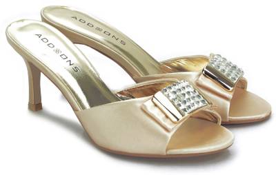 Addons Women GOLD Heels