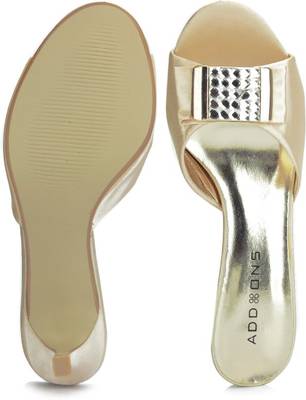 Addons Women GOLD Heels