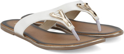 

Bata Women White Flats