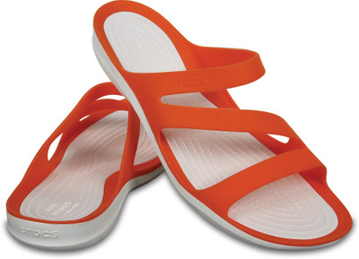 

Crocs Women Orange Flats