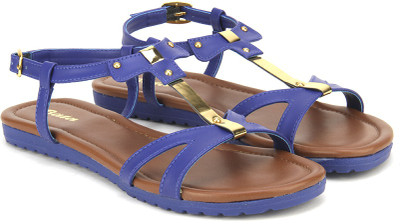 

Bata Women Blue Flats