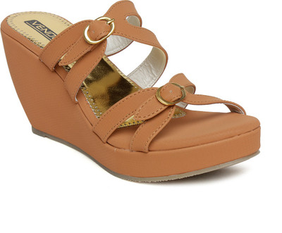 

Vendoz Women Tan Wedges