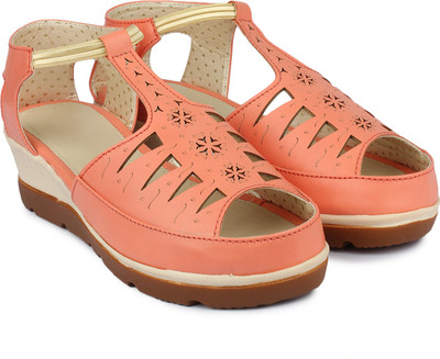 

Shezone Women Peach Wedges