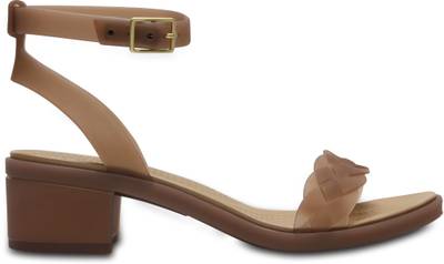 Crocs Women Bronze/Gold Heels