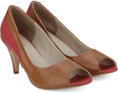 Bata Women Tan Light Brown Heels