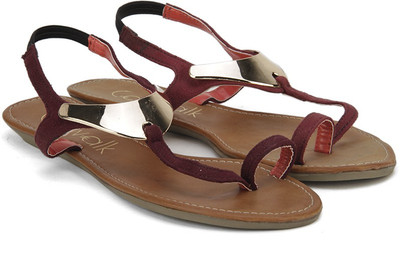 

Catwalk Women MAROON Flats