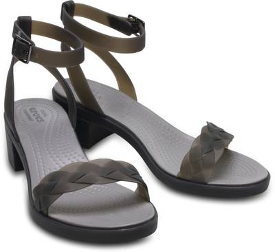 Crocs Women Black/Graphite Heels
