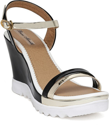 

Bruno Manetti Women Black Wedges