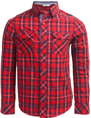 

ShopperTree Boy's Checkered Casual Multicolor Shirt