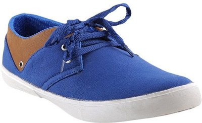 

Alexus Canvas Shoes For Men(Blue, Brown
