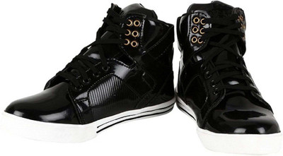 

Zixer Patent Leather Casuals For Men(Black, Bold black