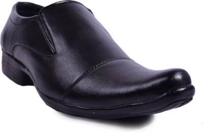FADISO Black Formals Slip On