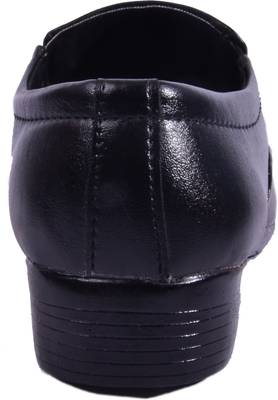 FADISO Black Formals Slip On