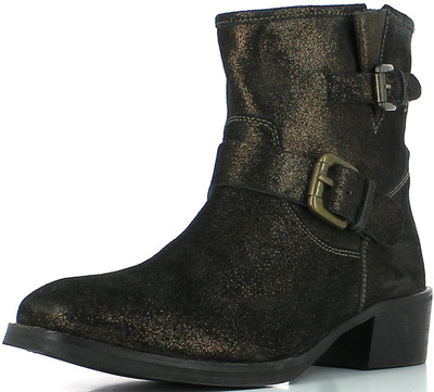 

Saint G Women Leather Ankle Boots For Women(Brown