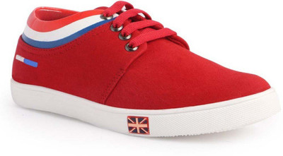 

Canvas Style Canvas Shoes For Men(Red, White