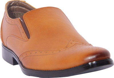

Leather Chief Slip On For Men(Tan