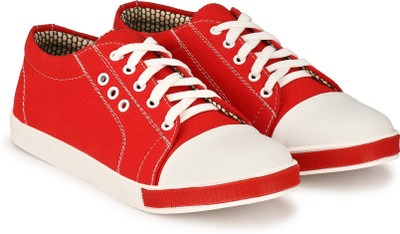 

Prolific Canvas Shoes For Men(Red