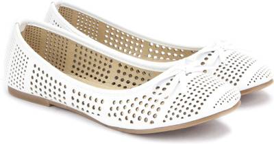 Addons Addons Grey Colored Ballerinas Bellies