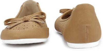Addons Addons Tan Colored Ballerinas Bellies