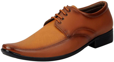 

FAUSTO Lace Up For Men(Tan