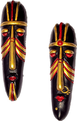 

Rasoh village artz-2 Decorative Showpiece - 13 cm(Terracotta, Multicolor)