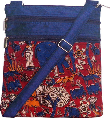 

H2H Girls Casual Multicolor Cotton Sling Bag