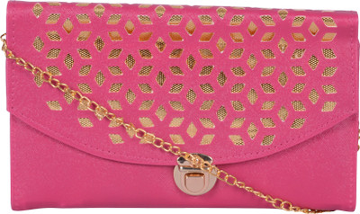 

Nxt Gen Girls Evening/Party Pink Leatherette Sling Bag