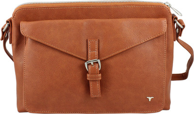 

Bulchee Women Casual Tan Leatherette Sling Bag