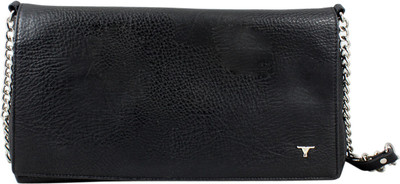 

Bulchee Women Evening/Party Black Genuine Leather Sling Bag